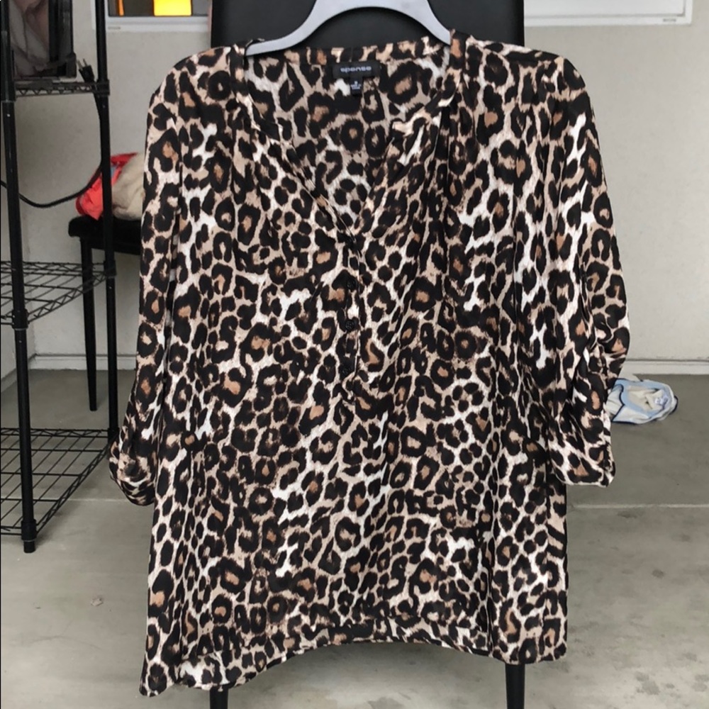 Leopard Print Top